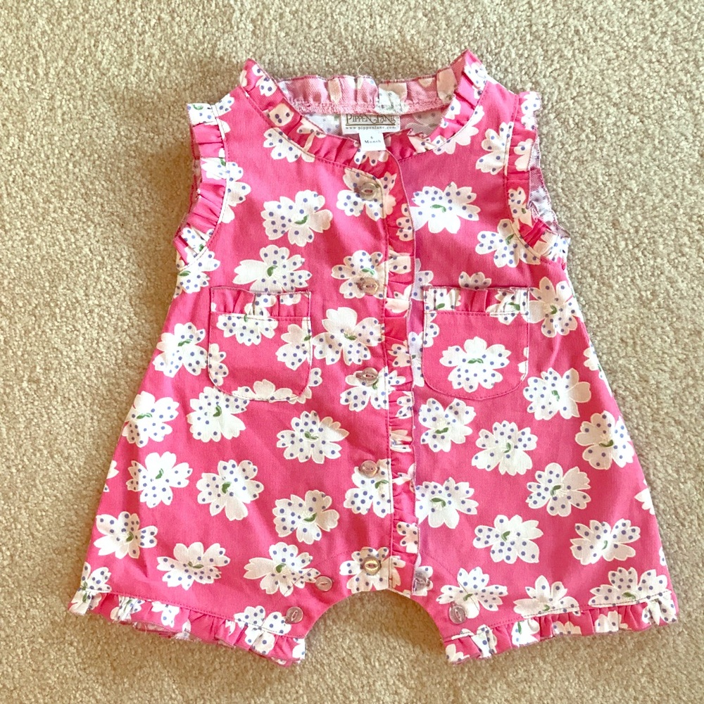 Pippin Lane 6 month Floral Romper